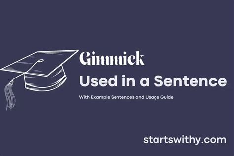 gimmick thesaurus|gimmick in a sentence.